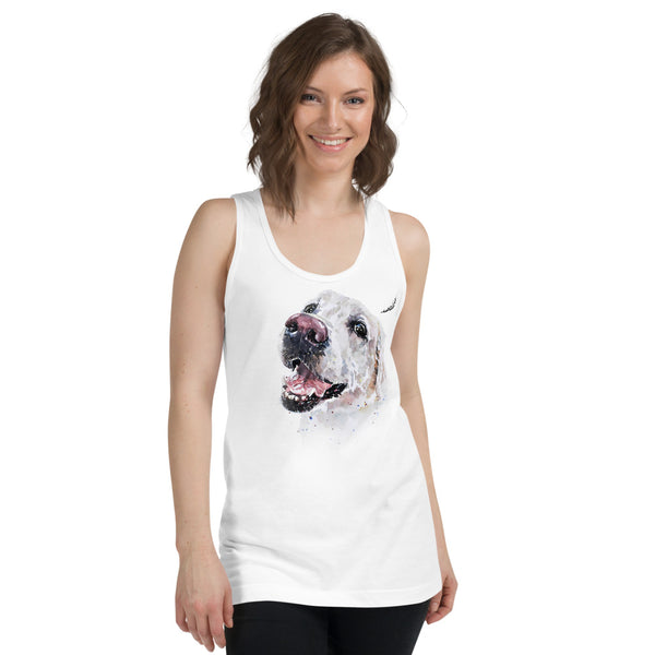"Labrador (Version 3)" - Unisex Jersey Tank Top