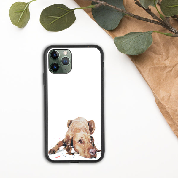 "Vizsla: Calm Before The Storm" - Biodegradable iPhone Case