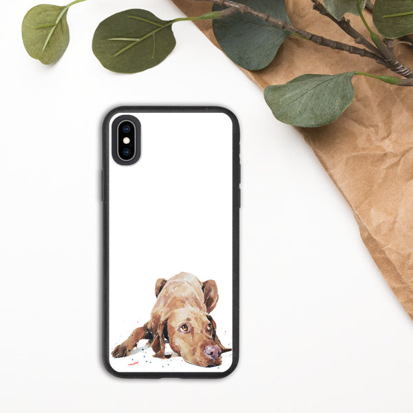 "Vizsla: Calm Before The Storm" - Biodegradable iPhone Case
