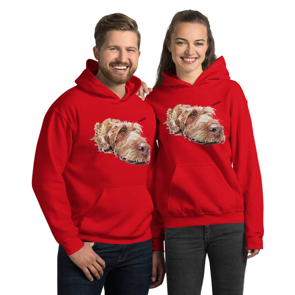 "Wire-Haired Vizsla" - Unisex Hoodie