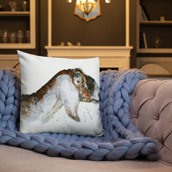 "Nubian Kid (Version 2)" - Premium Pillow/Cushion