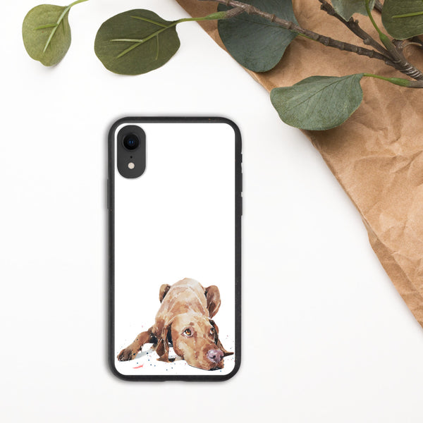 "Vizsla: Calm Before The Storm" - Biodegradable iPhone Case