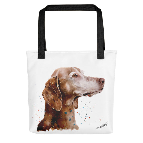 "Vizsla: Sugar Face" - Tote Bag