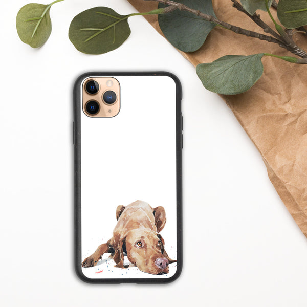 "Vizsla: Calm Before The Storm" - Biodegradable iPhone Case