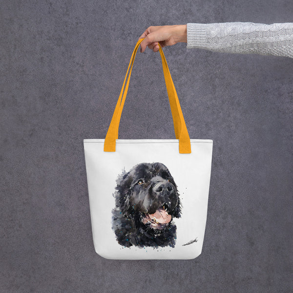 "Newfoundland Dog" - Tote Bag