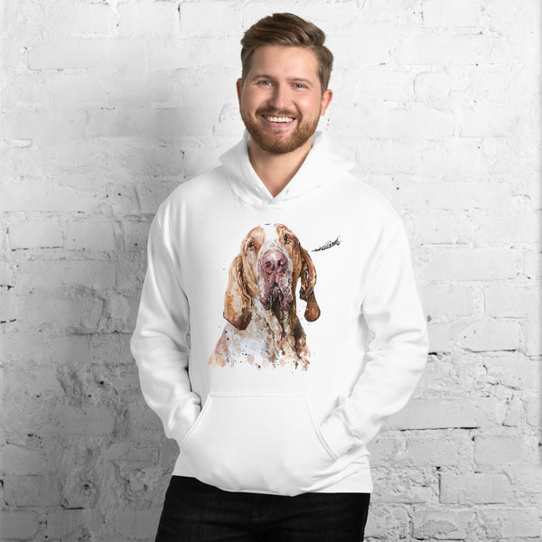 "Bracco Italiano (Version 1)" - Unisex Heavy Blend  Hoodie