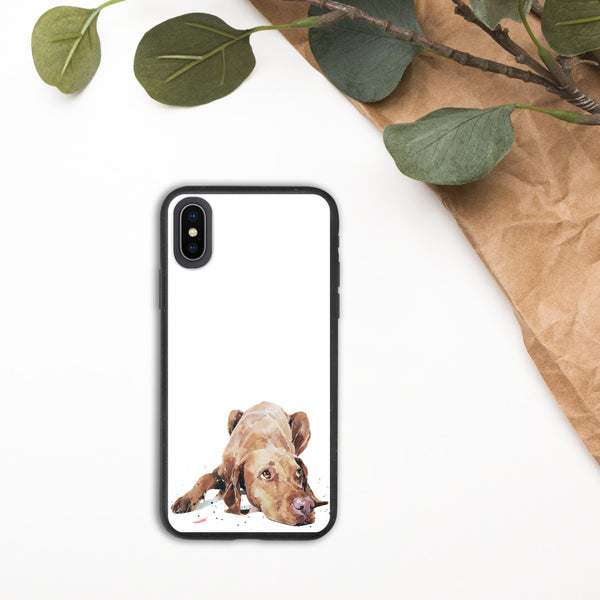 "Vizsla: Calm Before The Storm" - Biodegradable iPhone Case