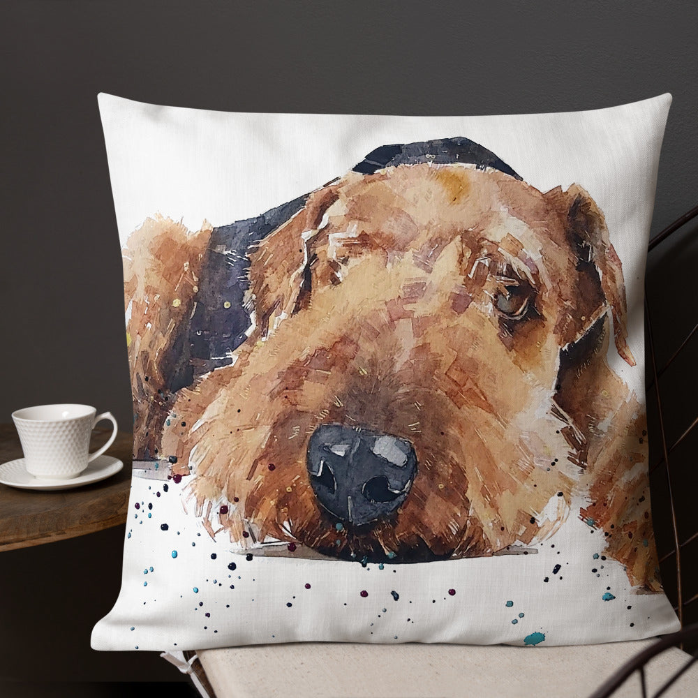 "Airedale (Version 2)" - Reclined Premium Pillow