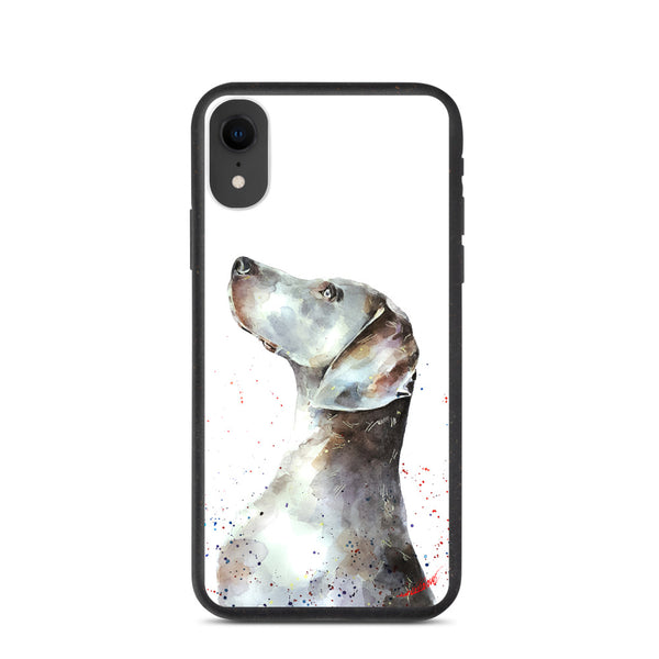 "Weimaraner: Regal" - Biodegradable iPhone Case