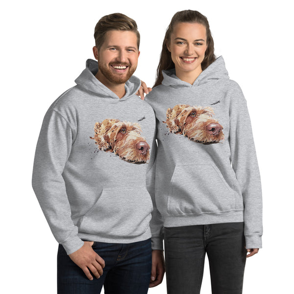 "Wire-Haired Vizsla" - Unisex Hoodie