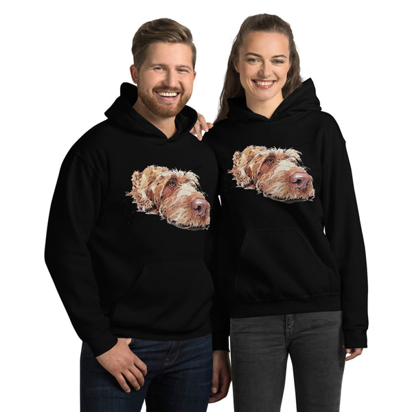 "Wire-Haired Vizsla" - Unisex Hoodie