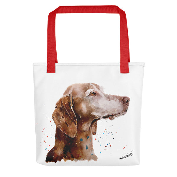 "Vizsla: Sugar Face" - Tote Bag