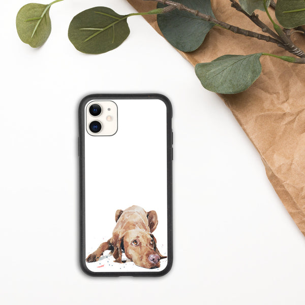 "Vizsla: Calm Before The Storm" - Biodegradable iPhone Case