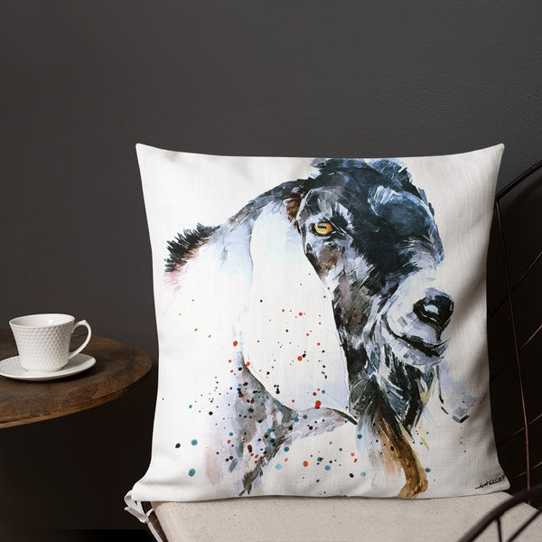 Nubian Goat Pride Premium Pillow/Cushion