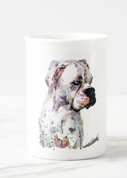 White German Boxer Windsor fine bone china Mug 10 oz