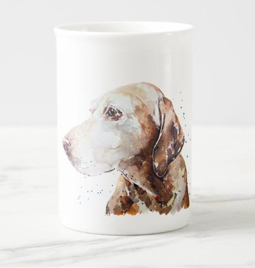 Lili Vizsla Regal Windsor Fine Bone China Mug 10oz | Dog Lover Gift | Edswatercolours