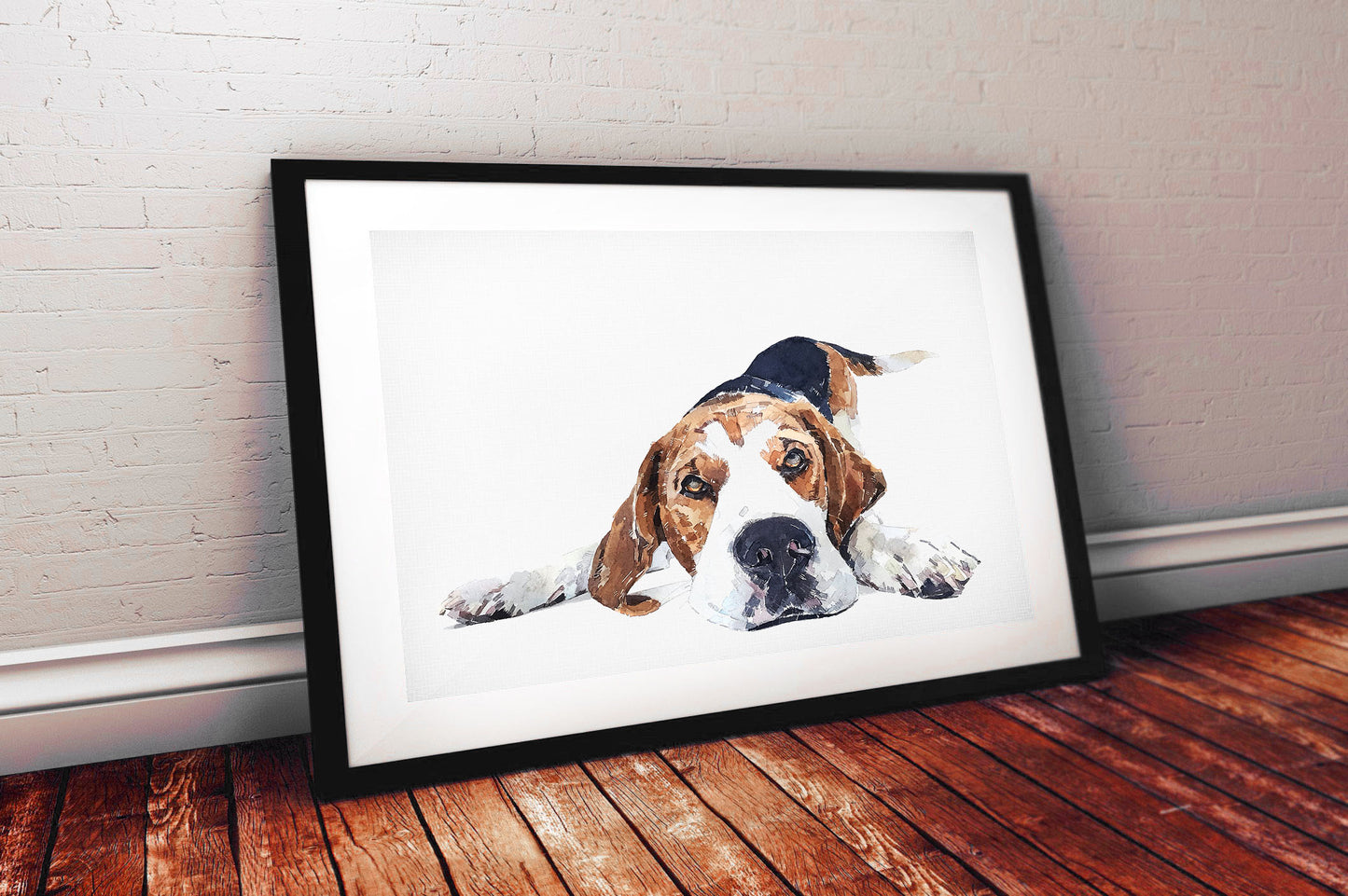 Beagle | Original Watercolour | Dog Lover Gift | Edswatercolours