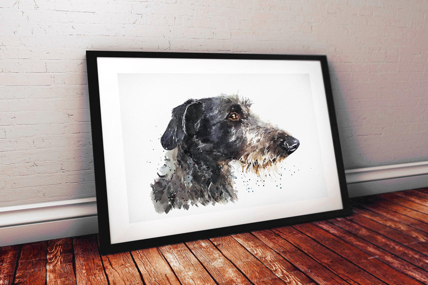 Scottish Deerhound | Original Watercolour | Dog Lover Gift | Edswatercolours