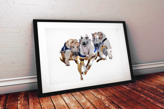 Greyhound | Original Watercolour | Dog Lover Gift | Edswatercolours
