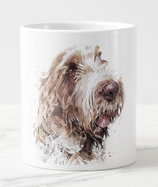 Spinone Italiano Ceramic Mug 15oz | Dog Lover Gift | Edswatercolours