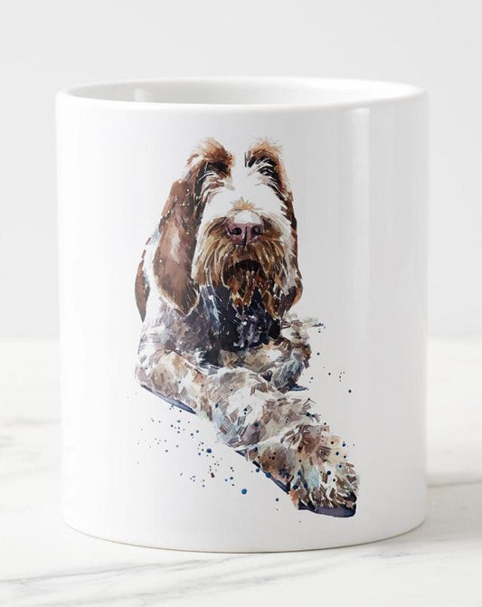 Spinone Italiano Version III Ceramic Mug 15oz | Dog Lover Gift | Edswatercolours