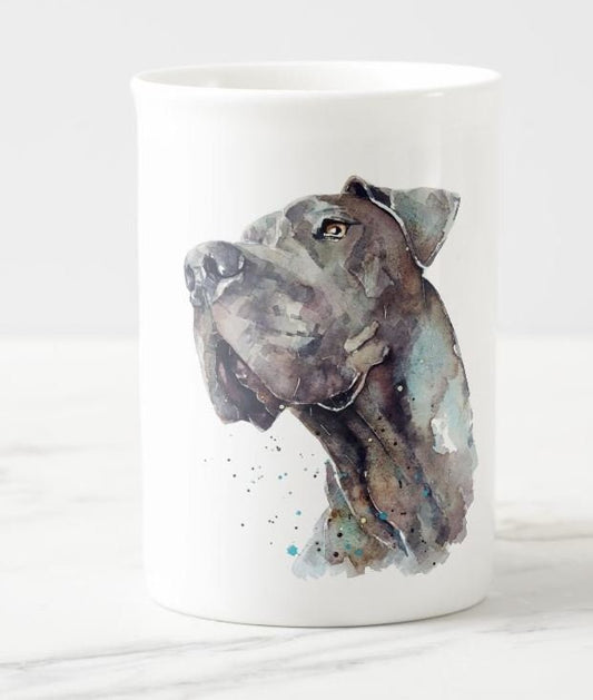 Great Dane Windsor Fine Bone China Mug 10oz | Dog Lover Gift | Edswatercolours