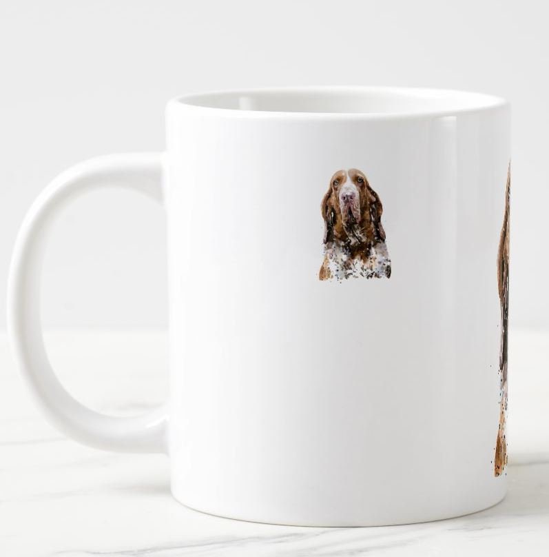 Bracco Italiano Ceramic Mug 15oz | Dog Lover Gift | Edswatercolours