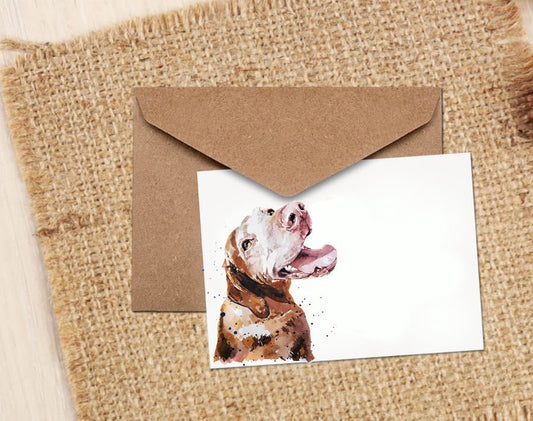 Vizsla What's Cooking Greeting Card | Dog Lover Gift | Edswatercolours