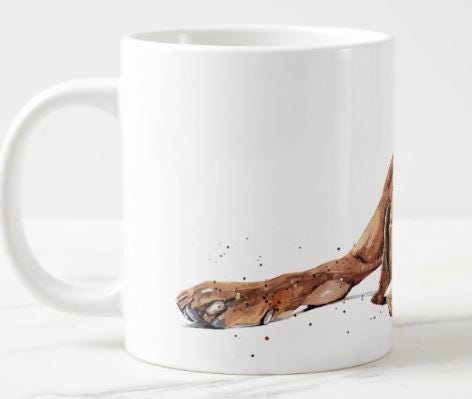 Vizsla Mug (Assorted) | Fine Bone China 10oz & Ceramic 15oz | Dog Lover Gift | Edswatercolours
