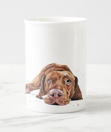Vizsla Mug (Assorted) | Fine Bone China 10oz & Ceramic 15oz | Dog Lover Gift | Edswatercolours