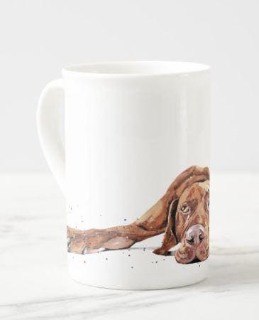 Vizsla Mug (Assorted) | Fine Bone China 10oz & Ceramic 15oz | Dog Lover Gift | Edswatercolours