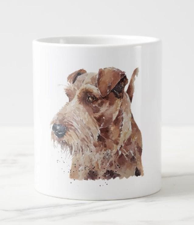 Irish Terrier Version III Ceramic Mug 15oz | Dog Lover Gift | Edswatercolours