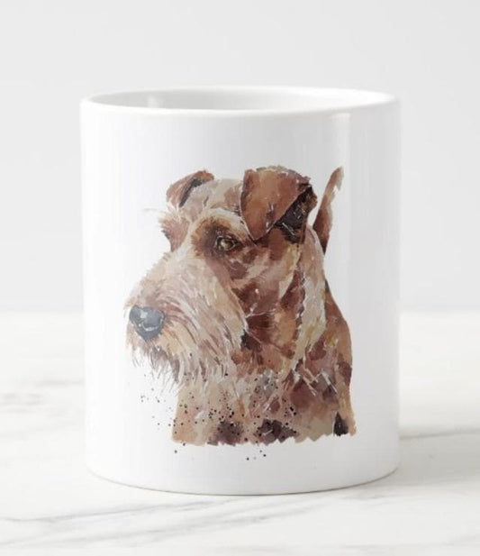 Irish Terrier Version III Ceramic Mug 15oz | Dog Lover Gift | Edswatercolours