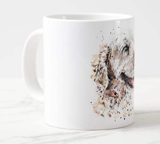 Labradoodle Mug (Assorted) | Fine Bone China 10oz & Ceramic 15oz | Dog Lover Gift | Edswatercolours