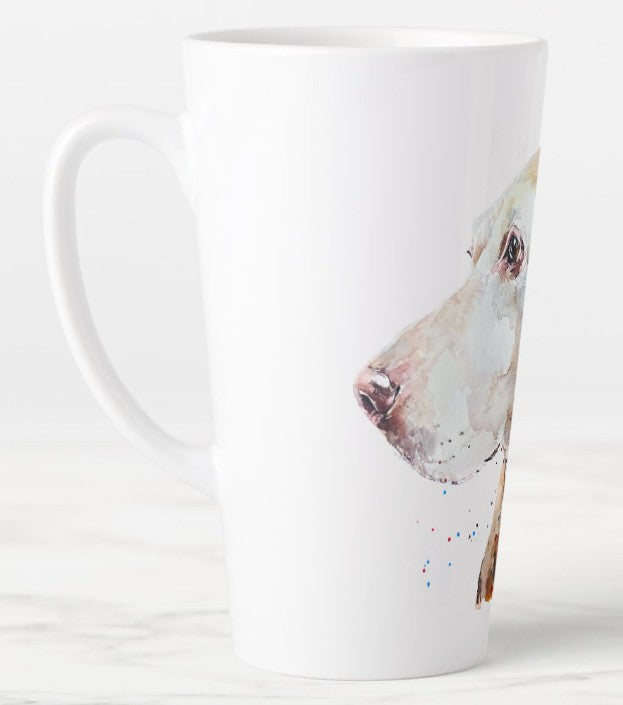 Lili Vizsla Version II Latte Mug 17oz | Dog Lover Gift | Edswatercolours