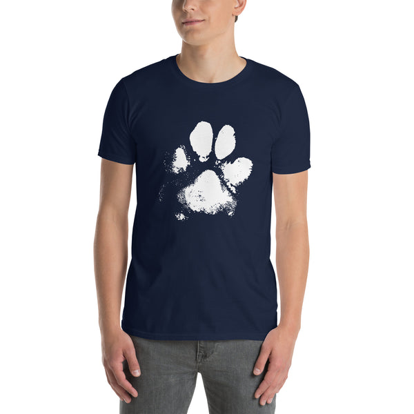 Dog Paw T Shirt 100% ring-spun cotton - Dog T Shirt.