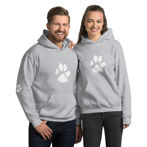 The Dog Paw II Unisex Heavy Blend Hoodie | Gildan 18500