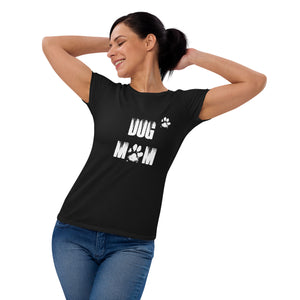 Dog Mom Fashion Fit T-Shirt | Gildan 880 Ladies T Shirt.100% Cotton