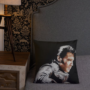 Elvis Presley Art Premium Pillow - Elvis Presley Art Cushion