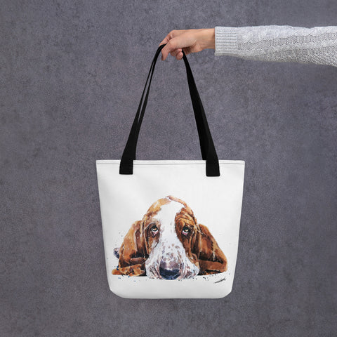 Basset Hound Art Tote bag