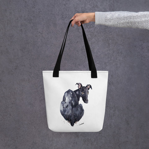 Whippet Art Tote bag