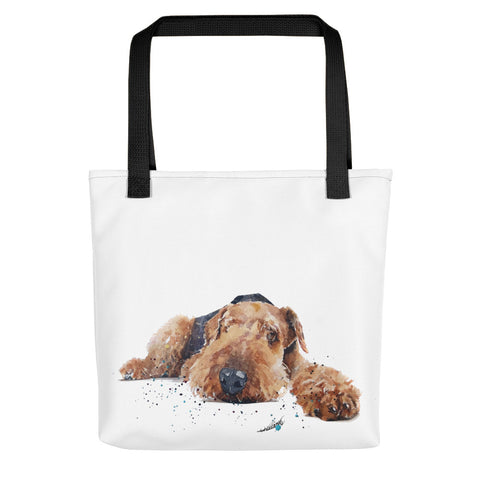 Airedale Terrier Art Tote bag