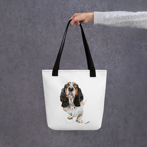 Basset Hound Art Tote bag