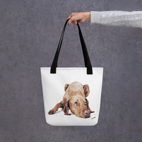 Vizsla Chill Relax Art Tote bag