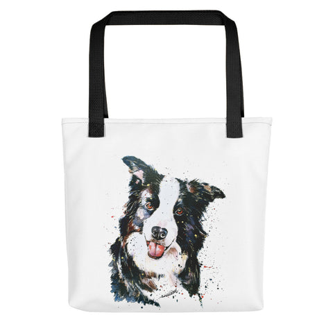 Border Collie Art Tote bag