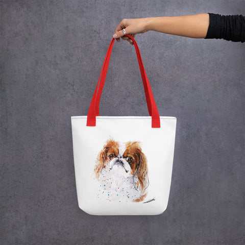 Japanese Chin Tote bag