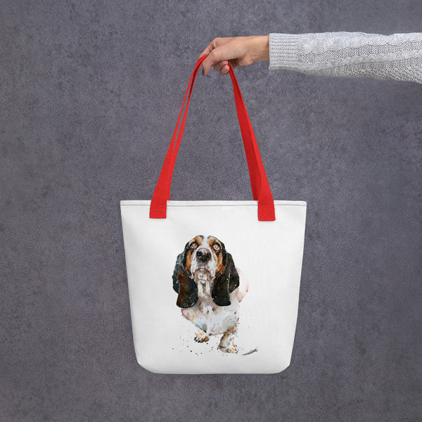 Basset Hound Art Tote bag