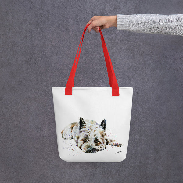 Cairn Terrier Art Tote bag