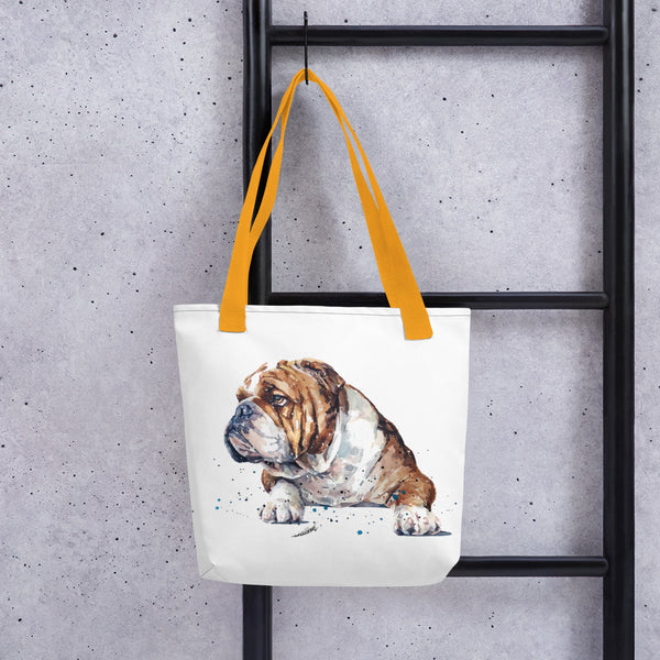 English Bulldog Art Tote bag