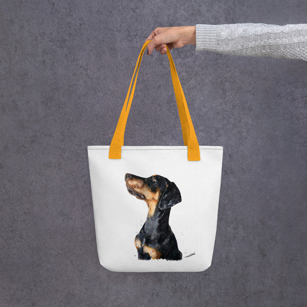 Doberman Art Tote bag